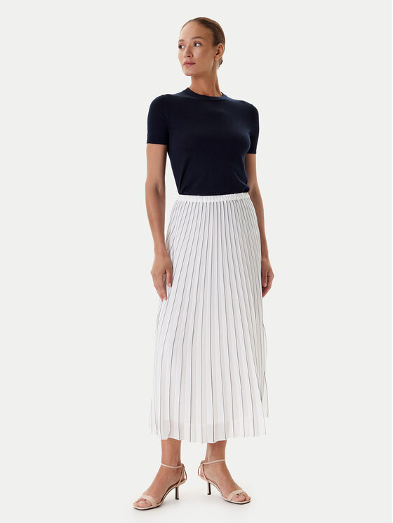 Tatuum Tatuum Rakott szoknya Mirama 1 T2510.172 Ekru Relaxed Fit