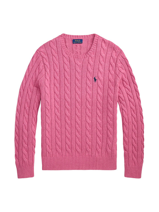 Polo Ralph Lauren Polo Ralph Lauren Πουλόβερ 710775885550 Ανοιχτό ροζ Regular Fit