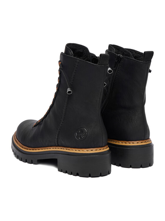 Rieker Rieker Schnürschuhe CEO-72653-00 Schwarz