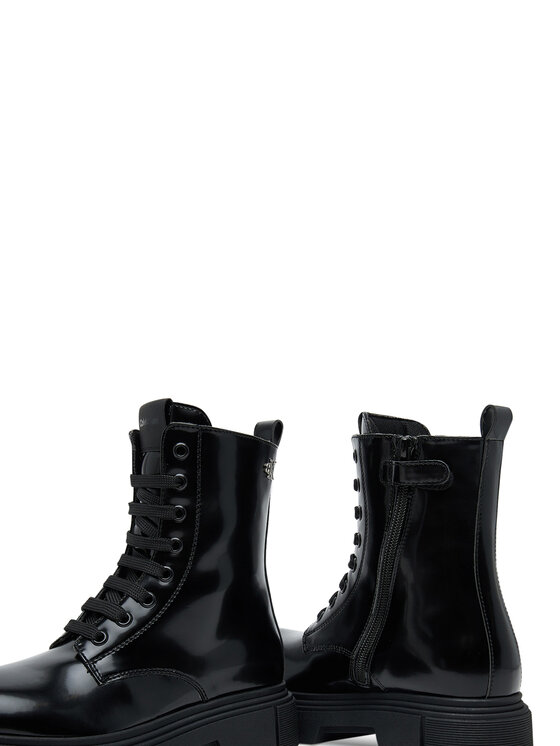 Calvin Klein Calvin Klein Schnürstiefeletten Tronchetto Allacciato V4A5-83133-1453 Schwarz