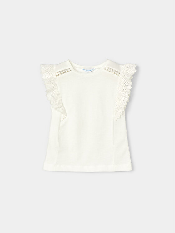 Mayoral Mayoral Majica 3082 Écru Regular Fit