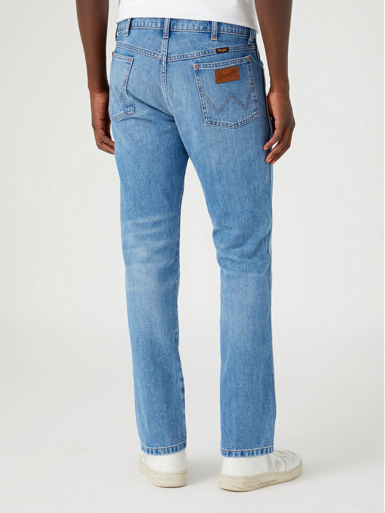 Wrangler Wrangler Jeansy Greensboro W15QEH40O 112331094 Niebieski Straight Leg