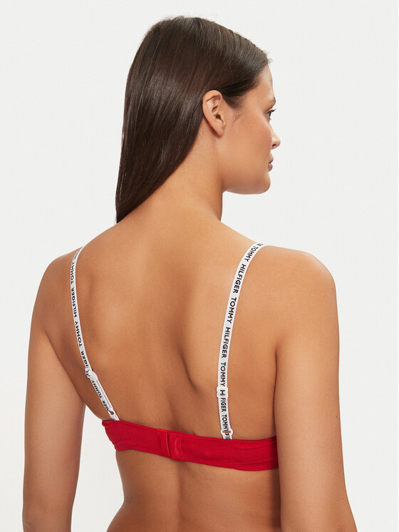 Tommy Hilfiger Tommy Hilfiger Sutien Push-up UW0UW05606 Roșu