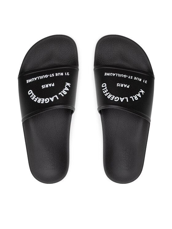 KARL LAGERFELD KARL LAGERFELD Natikače KL70008 Crna