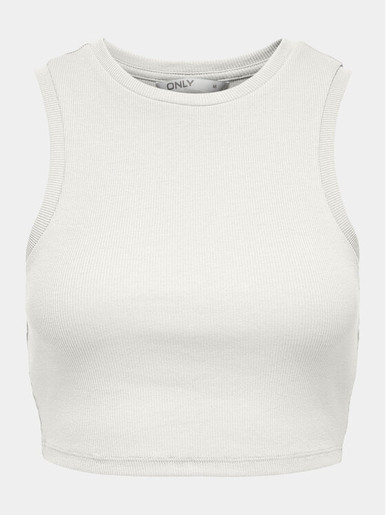 ONLY ONLY Τοπ Vilma 15282771 Λευκό Slim Fit