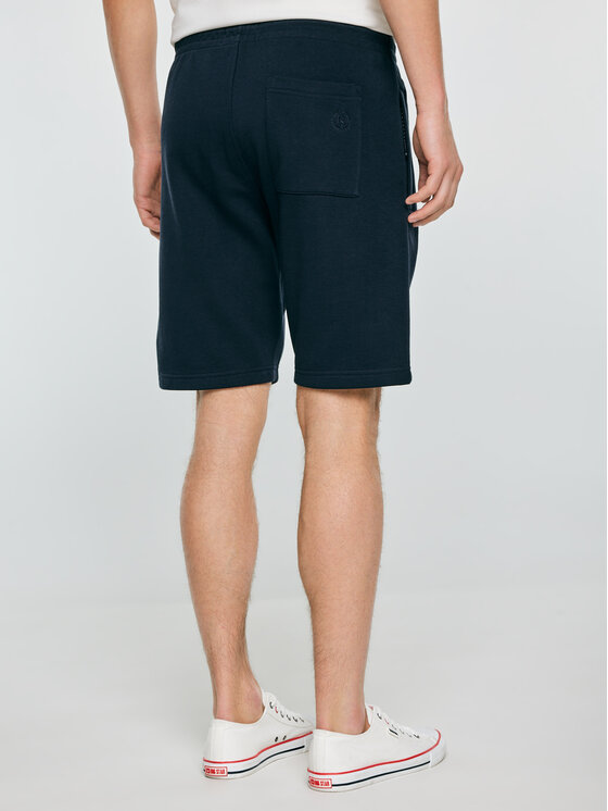 BIG STAR BIG STAR Szorty sportowe LUISS Granatowy Basic Fit