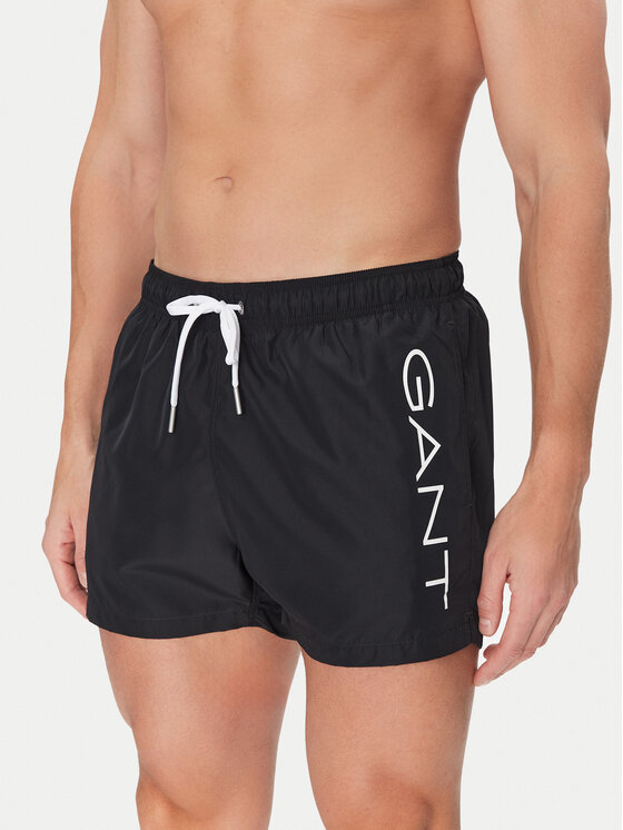 Gant Gant Plavecké šortky 920006200 Černá Regular Fit
