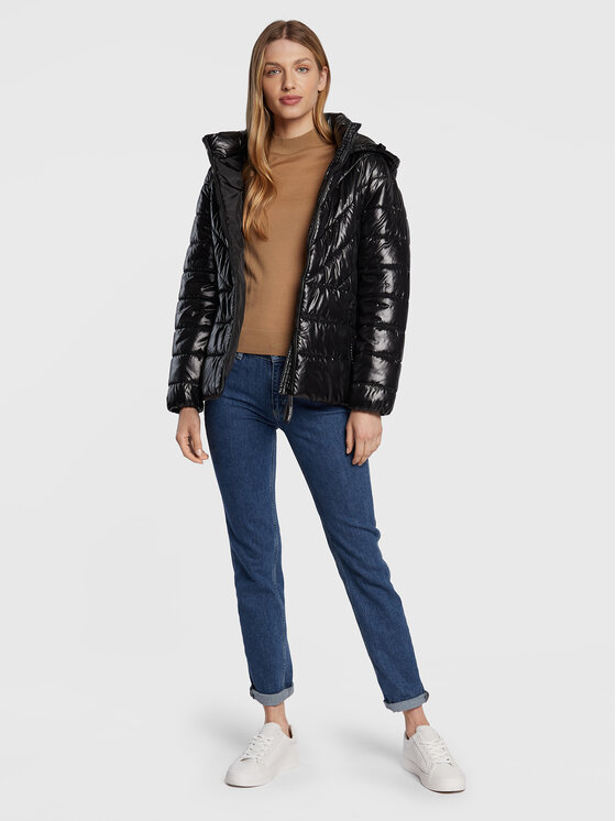 Calvin Klein Calvin Klein Μπουφάν μεταβατικό K20K204886 Μαύρο Regular Fit