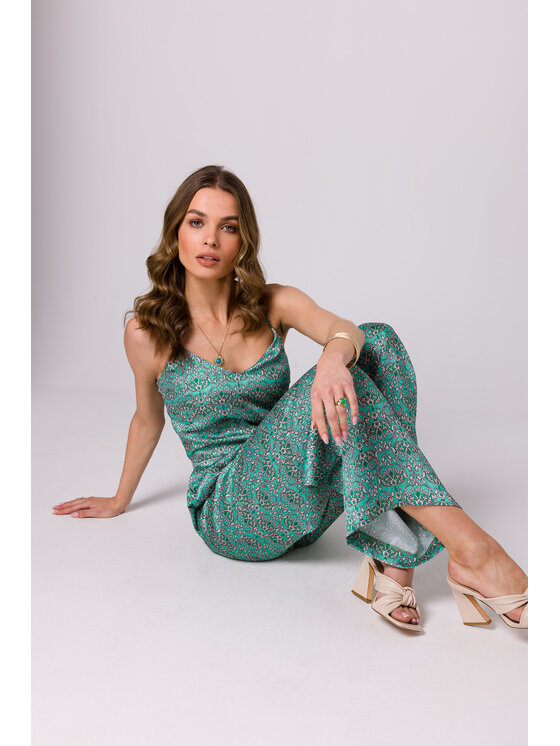 Stylove Stylove Jumpsuit S334 Verde Regular Fit