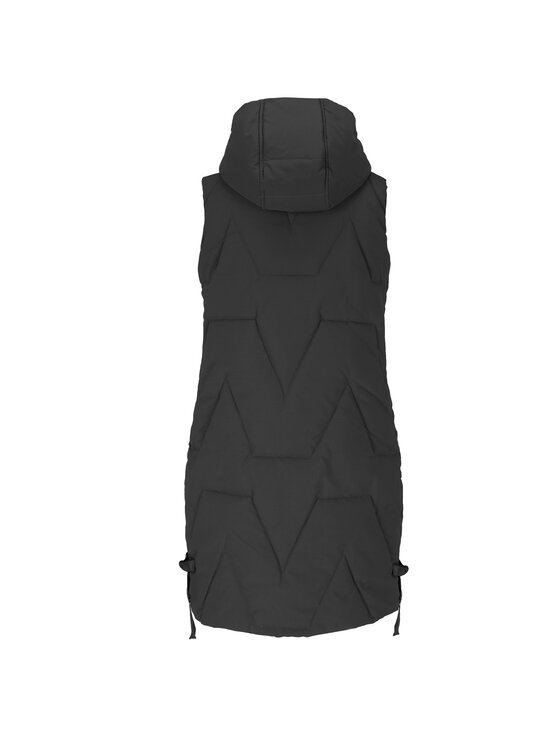 Perso Perso Dámska bunda BLH220050F Čierna Regular Fit