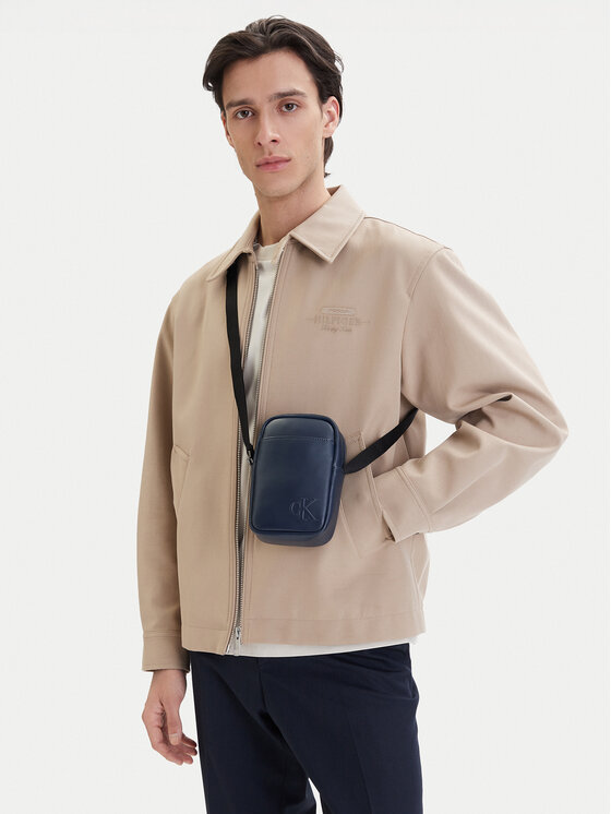 Calvin Klein Calvin Klein Τσαντάκι Bold Ck Slim Reporter LV04D3279G Σκούρο μπλε