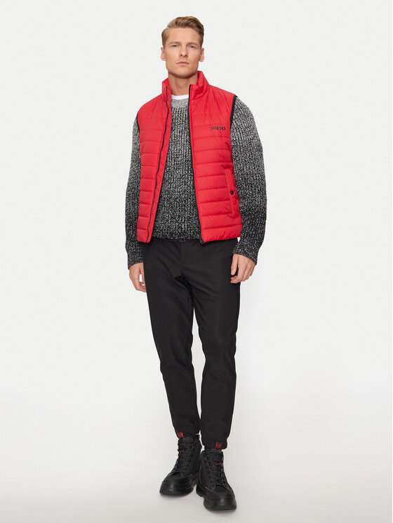 HUGO Hugo Kamizelka Bentino2221 50468742 Czerwony Slim Fit