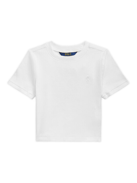 Polo Ralph Lauren Polo Ralph Lauren T-shirt 313A96144001 Bijela Boxy Fit