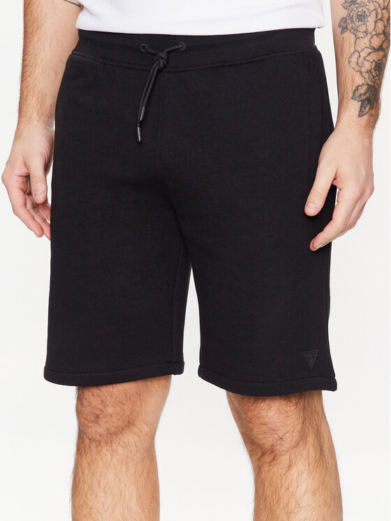 Guess Męskie Szorty sportowe, rozmiar XXL, Czarne, Aldwin Z2YD04 KAIJ1
