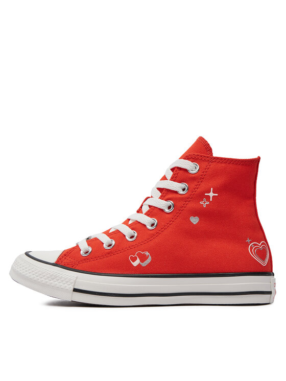 Converse Converse Tenisice Chuck Taylor All Star Y2K Heart A09117C Crvena