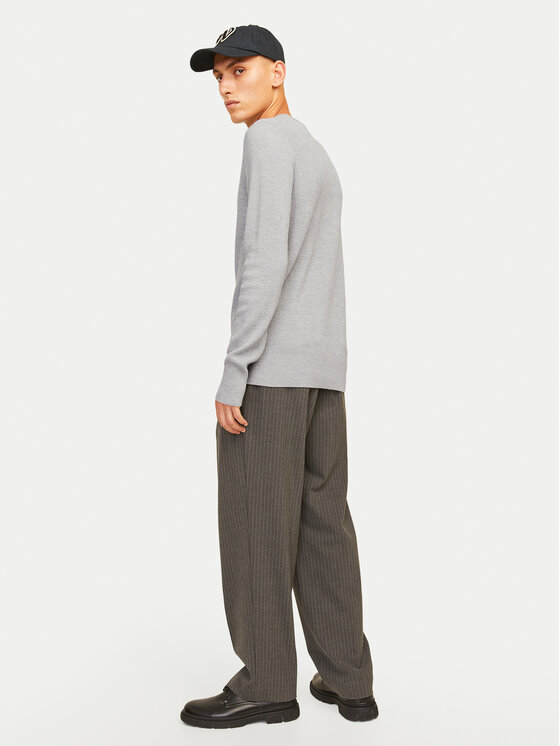 Jack & Jones Jack & Jones Pulover Perfect 12257771 Gri Regular Fit