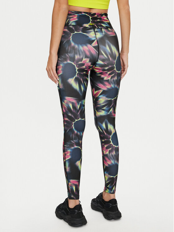 Reebok Reebok Leggings Train AOP Tight 100075416 Schwarz Slim Fit