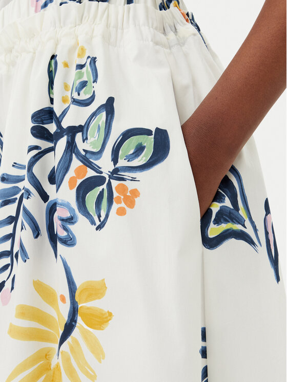 Marella Marella Gonna a trapezio Zambia 2513101072200 Bianco Regular Fit