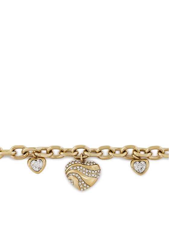 Guess Guess Schmuckset Armband und Ohrringe JUBS04 691JW Goldfarben