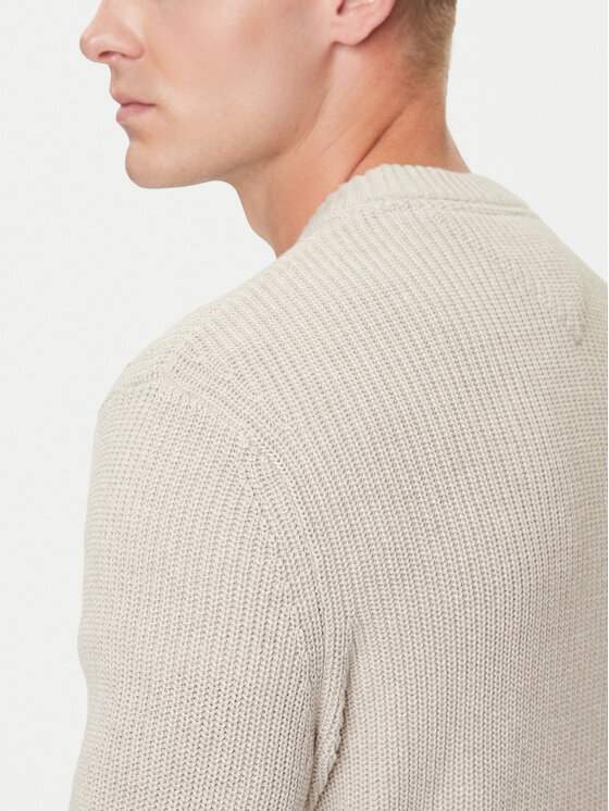 Tommy Jeans Tommy Jeans Πουλόβερ DM0DM21652 Μπεζ Slim Fit