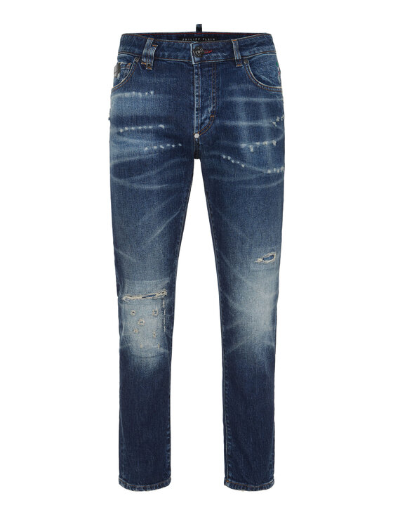 PHILIPP PLEIN PHILIPP PLEIN Jeansy 26869 Modrá Skinny Fit