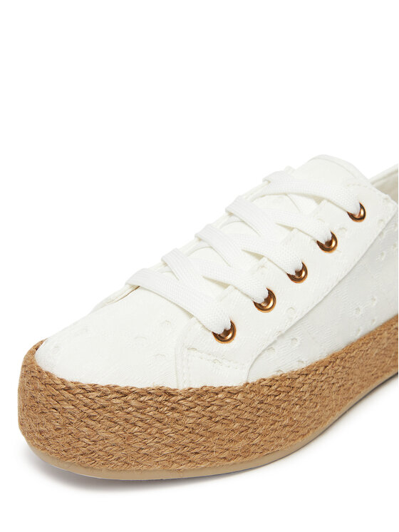 JENNY JENNY Espadrile EMMA WSK1576-05 Alb
