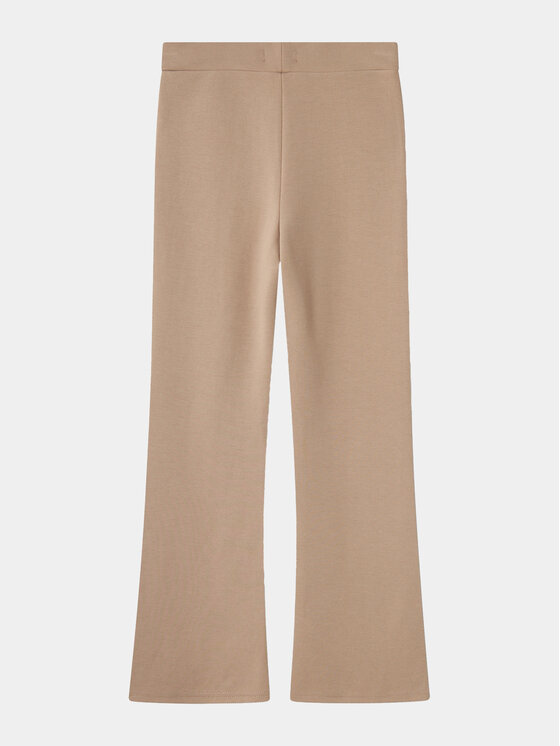 NAME IT NAME IT Hlače iz tkanine 13177337 Bež Bootcut Fit