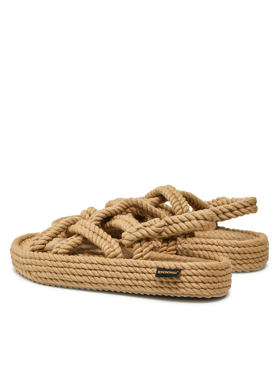 Bohonomad Bohonomad Sandali Bodrum Platform BOD.0012.PRS Beige