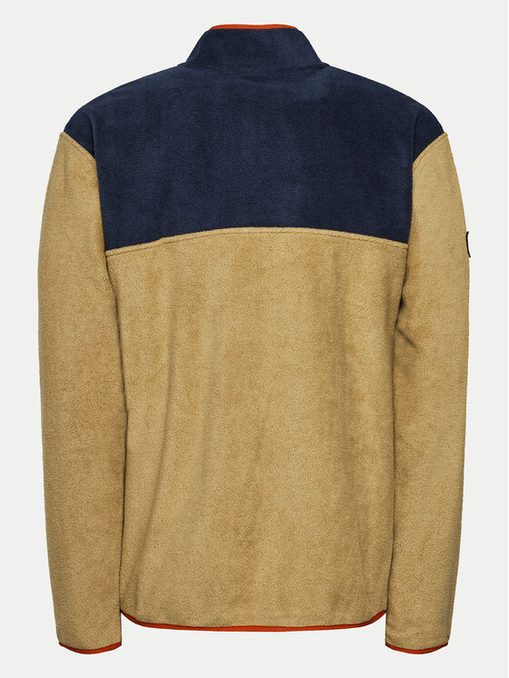 Viking Viking Bluza Bamboo Lakeside Man 740/25/2424 Brązowy Regular Fit
