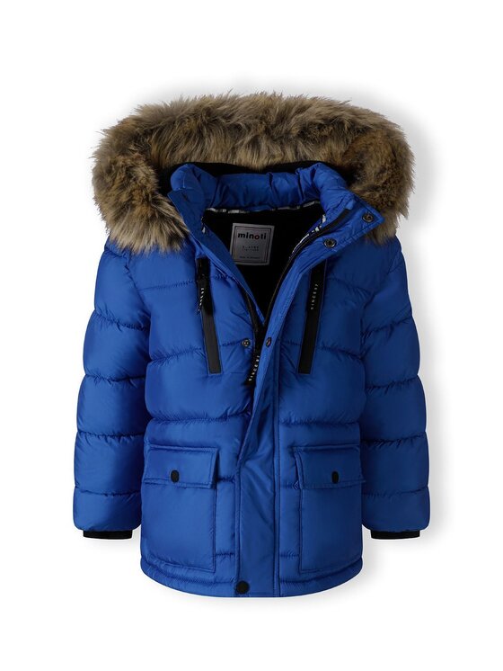 minoti minoti Kurtka zimowa 33COAT507 Niebieski Regular Fit