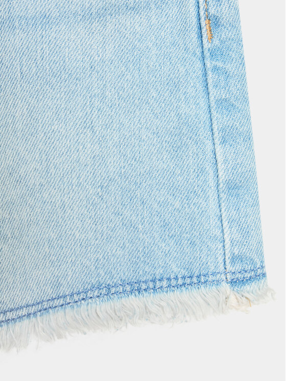 United Colors Of Benetton United Colors Of Benetton Stoffshorts 4DW2C9011 Blau Regular Fit