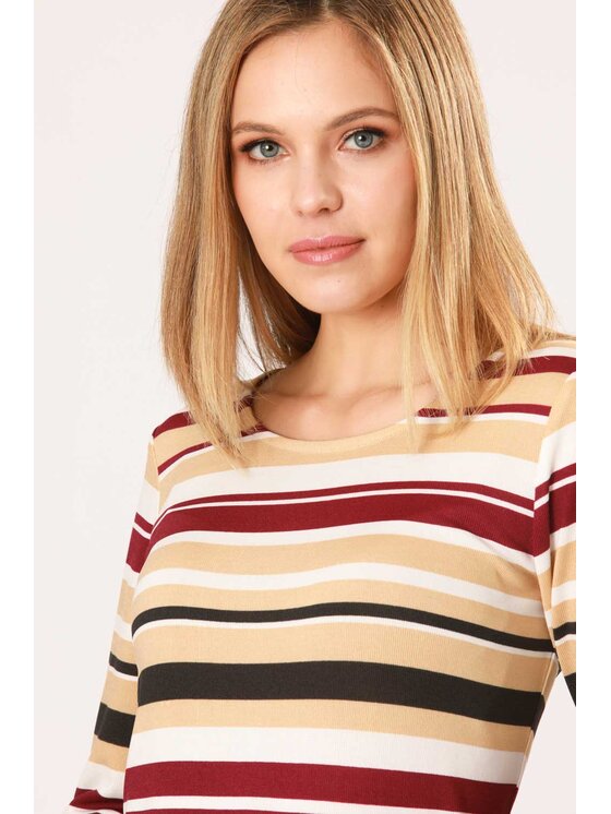 QUIOSQUE QUIOSQUE Halenka UNIT BLOUSE Barevná Regular Fit