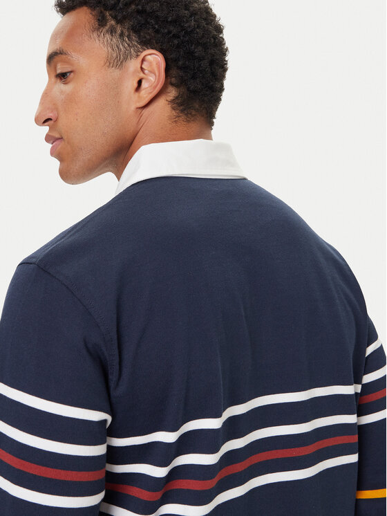 Levi's® Levi's® Polo marškinėliai Union Rugby A4845-0033 Tamsiai mėlyna Relaxed Fit