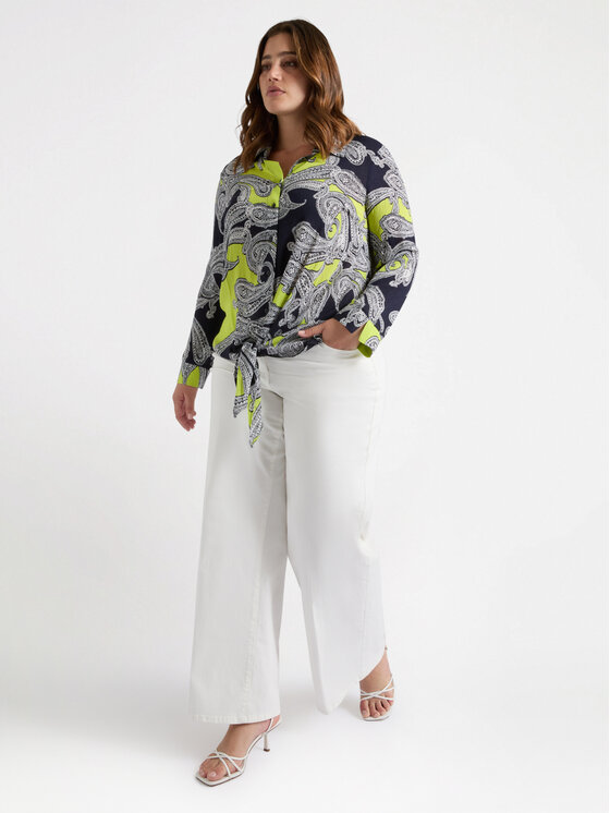 Fiorella Rubino Fiorella Rubino Koszula 5092T001332N0Z4 Czarny Regular Fit