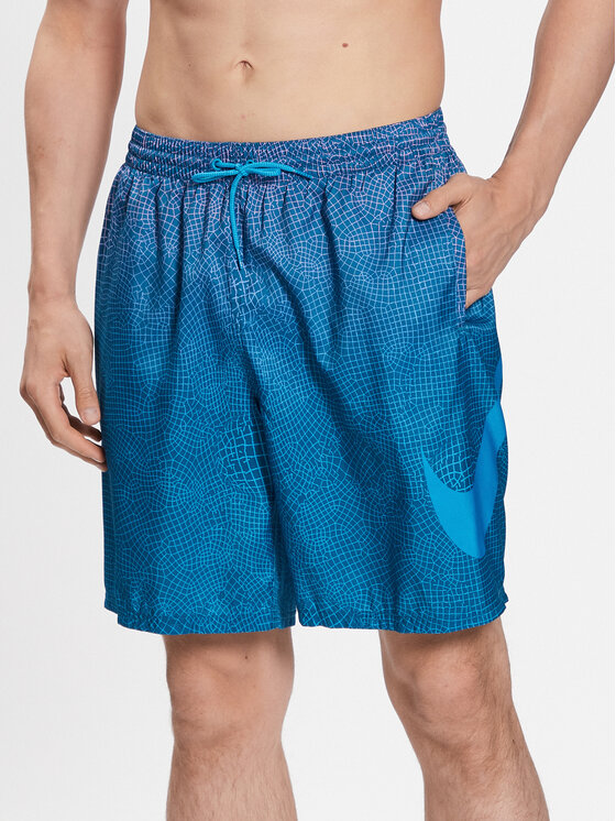 Nike Nike Plaukimo šortai NESSD541 Tamsiai mėlyna Regular Fit