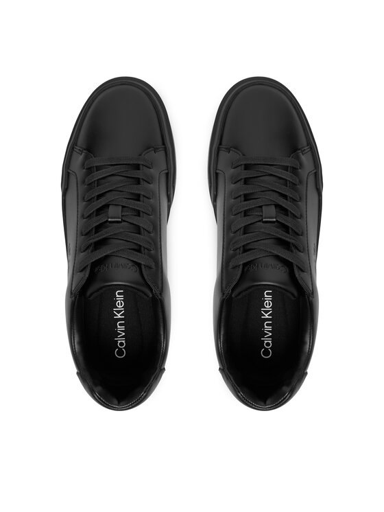Calvin Klein Calvin Klein Sneakersy Chunky Cupsole Laceup Lth Wn YW0YW01947 Czarny