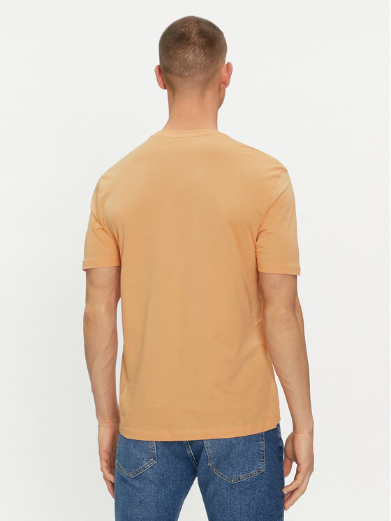 HUGO Hugo T-Shirt Dulivio 50467556 Pomarańczowy Regular Fit