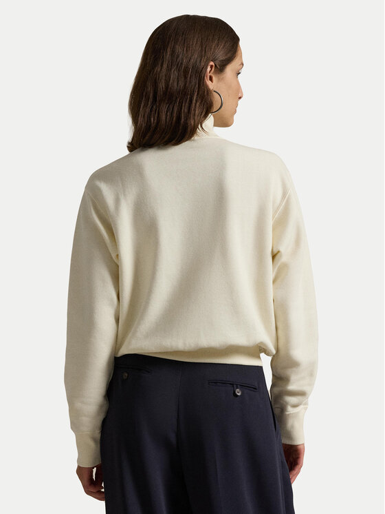 Polo Ralph Lauren Polo Ralph Lauren Світшот 211851659007 Écru Relaxed Fit
