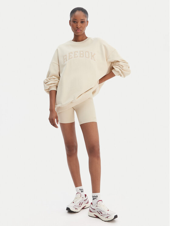 Reebok Reebok Суитшърт Reebok x Ewa Chodakowska RK25622CCW Бежов Relaxed Fit