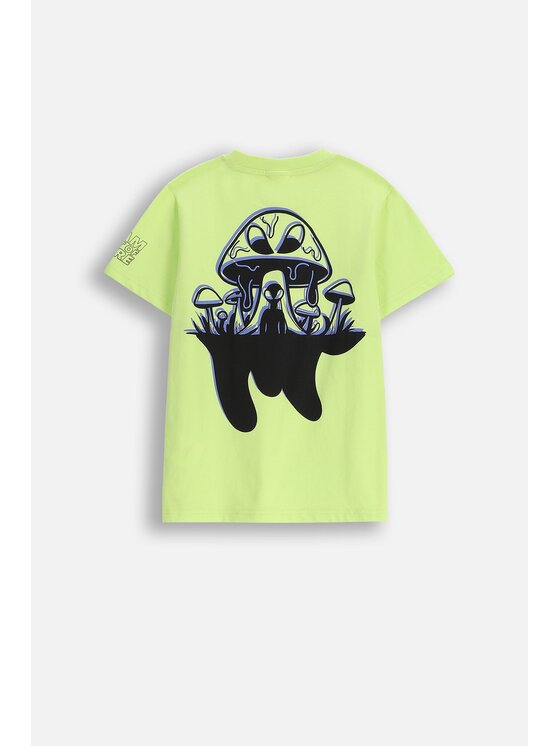 Coccodrillo Coccodrillo T-Shirt WC5143202CBJ-030 Żółty Regular Fit