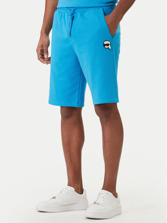 KARL LAGERFELD KARL LAGERFELD Pantaloni scurți sport 705019 562900 Albastru Regular Fit