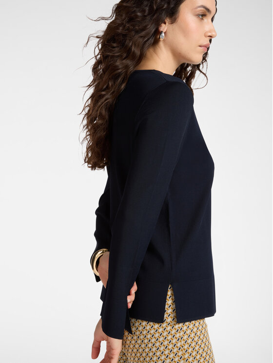 Elena Mirò Elena Mirò Sweter M561Z100751N034 Niebieski Regular Fit