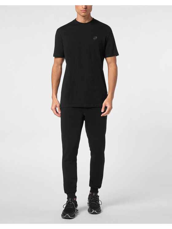 Plein Sport Plein Sport T-Shirt 10153 Czarny Regular Fit
