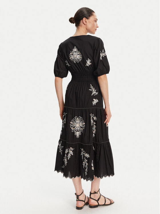 Pepe Jeans Pepe Jeans Rochie de zi Destiny PL953743 Negru Regular Fit