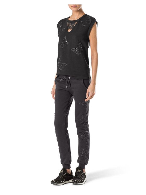PHILIPP PLEIN PHILIPP PLEIN Felpa 30748 Nero Regular Fit