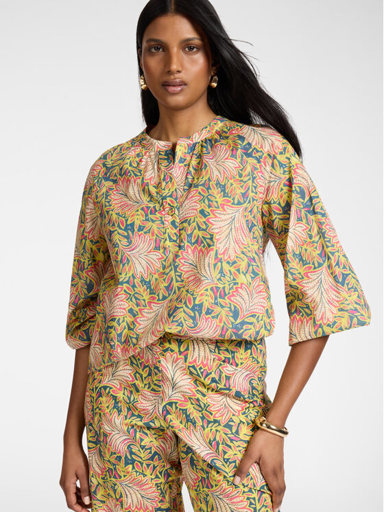 Elena Mirò Elena Mirò Blusa 2004Z000051N001 Giallo A-Line Fit