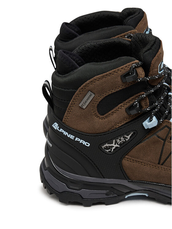 Alpine Pro Alpine Pro Трекінгові черевики Vete UBTD406910PL Коричневий