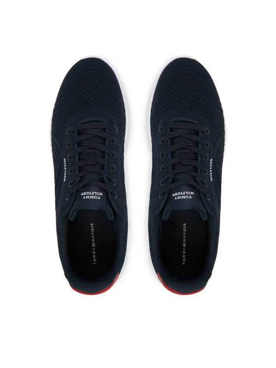 Tommy Hilfiger Tommy Hilfiger Sneakers Lightweight Runner Mix FM0FM05755 Bleumarin