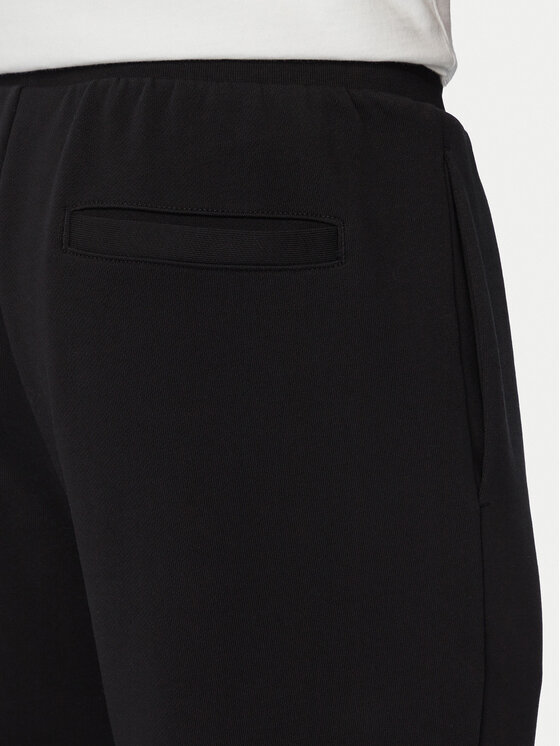 Tommy Hilfiger Tommy Hilfiger Παντελόνι φόρμας Script Stack MW0MW44332 Μαύρο Regular Fit