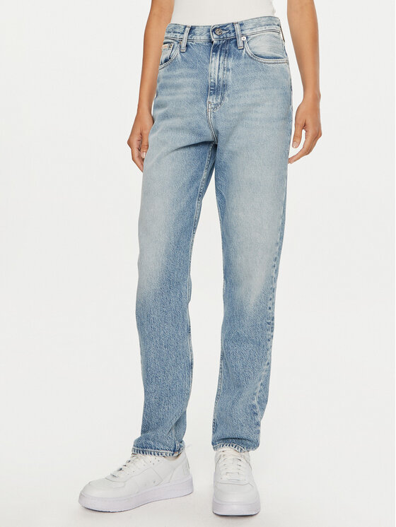 Calvin Klein Jeans Calvin Klein Jeans Blugi J20J224008 Albastru Authentic Straight Fit